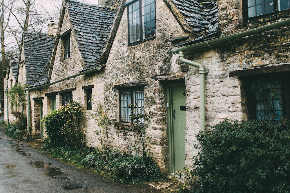 A rundown house